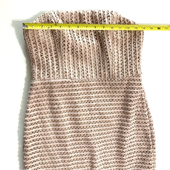 Hello Molly Write In Cursive Midi Dress Strapless - Picture 11 of 14